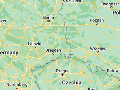 Map showing location of Hoyerswerda (51.43787, 14.23549)