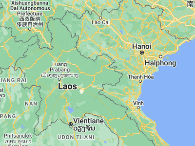 Map showing location of Huameung (20.14895, 103.85895)
