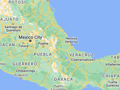Map showing location of Huatusco de Chicuellar (19.15024, -96.96835)