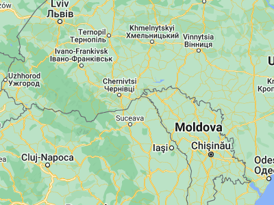 Map showing location of Hudeşti (48.15, 26.5)