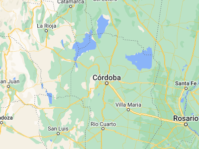 Map showing location of Huerta Grande (-31.07524, -64.49063)