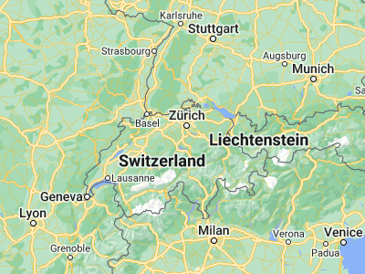 Map showing location of Hünenberg (47.17536, 8.42497)