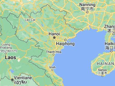 Map showing location of Hưng Yên (20.65, 106.06667)