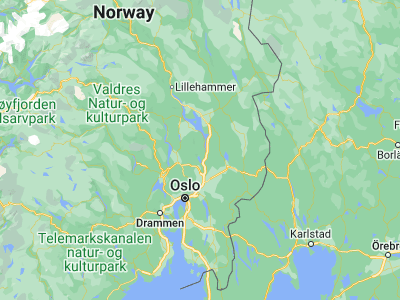 Map showing location of Hurdal (60.43518, 11.06707)