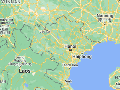 Map showing location of Huyện Yên Lập (21.35002, 105.06014)