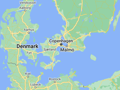 Map showing location of Hvidovre (55.65719, 12.47364)