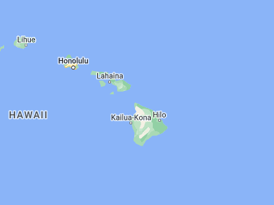 Map showing location of Hāwī (20.24139, -155.83278)