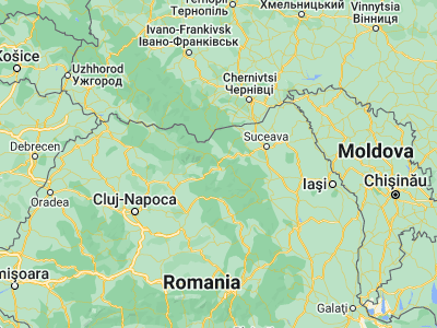Map showing location of Iacobeni (47.43333, 25.31667)