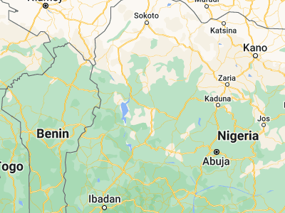 Map showing location of Ibeto (10.48536, 5.14502)