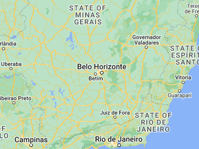 Map showing location of Ibirité (-20.02194, -44.05889)