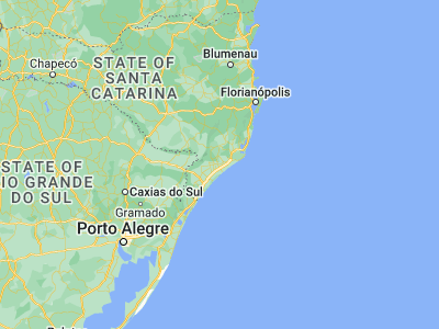 Map showing location of Içara (-28.71333, -49.3)