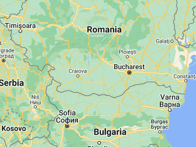 Map showing location of Icoana (44.41667, 24.71667)