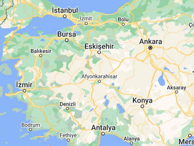 Map showing location of İhsaniye (39.02916, 30.41639)