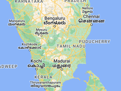 Map showing location of Ilampillai (11.6, 78)