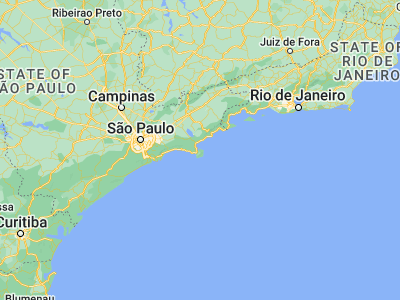 Map showing location of Ilhabela (-23.77806, -45.35806)