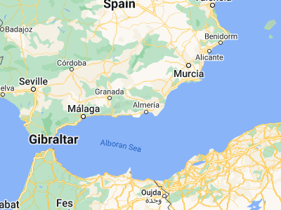 Map showing location of Illar (36.98562, -2.63871)
