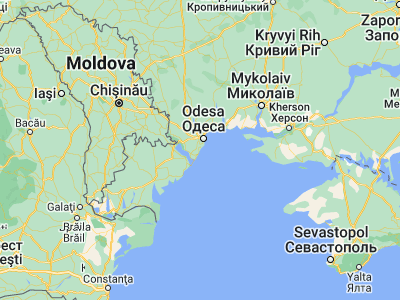 Map showing location of Illichivs’k (46.30495, 30.65478)