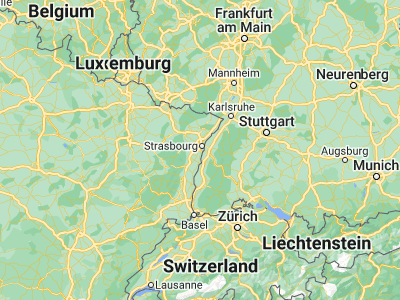 Map showing location of Illkirch-Graffenstaden (48.52894, 7.71523)