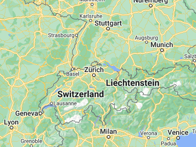 Map showing location of Illnau (47.4113, 8.72125)