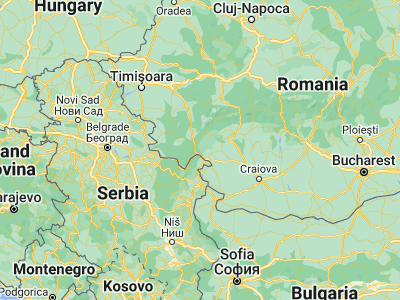 Map showing location of Iloviţa (44.75639, 22.47278)