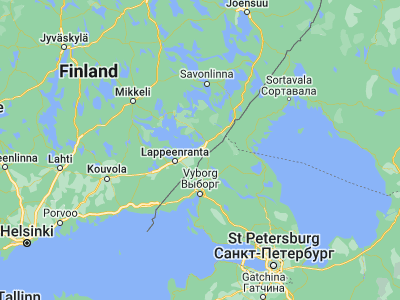 Map showing location of Imatra (61.17185, 28.75242)