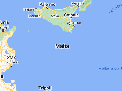 Map showing location of Imġarr (35.92056, 14.36639)