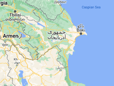 Map showing location of Imishli (39.87095, 48.05995)