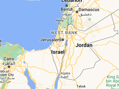 Map showing location of Imrīsh (31.46895, 35.00819)