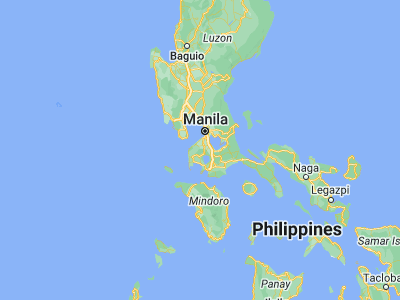 Map showing location of Indang (14.19528, 120.87694)