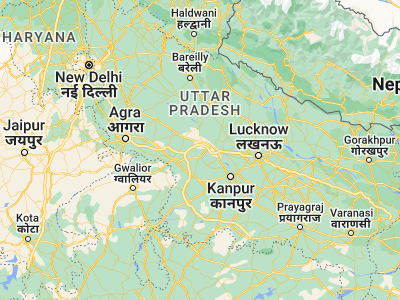 Map showing location of Indergarh (26.93521, 79.6712)