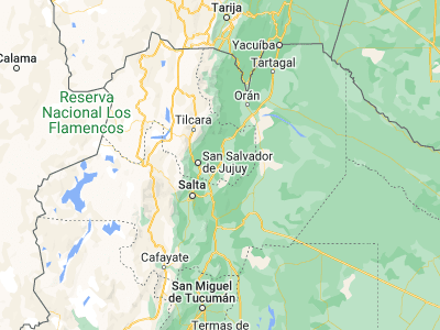 Map showing location of Ingenio La Esperanza (-24.22554, -64.83896)