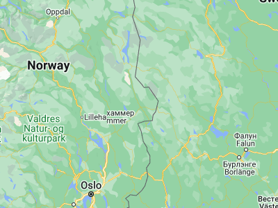 Map showing location of Innbygda (61.31484, 12.26374)