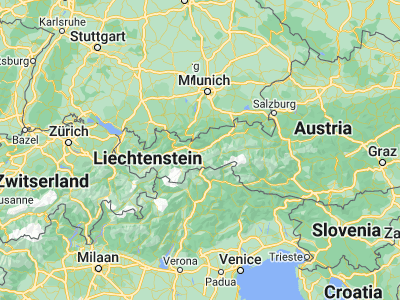 Map showing location of Innsbruck (47.26266, 11.39454)