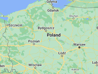 Map showing location of Inowrocław (52.79886, 18.26388)