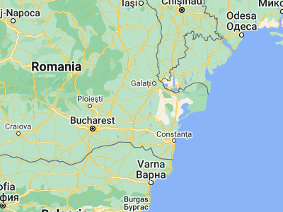 Map showing location of Însurăţei (44.91667, 27.6)