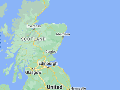 Map showing location of Inverbervie (56.84463, -2.27997)