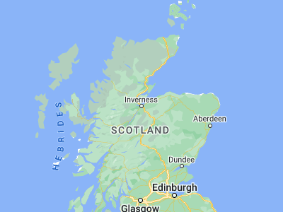 Map showing location of Inverness (57.47908, -4.22398)
