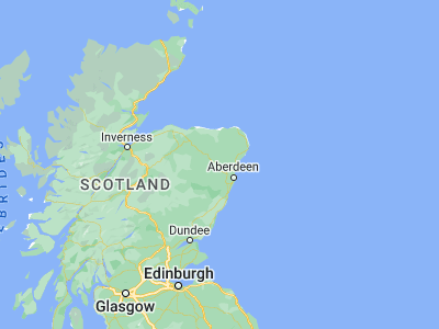 Map showing location of Inverurie (57.28446, -2.37736)