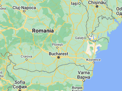 Map showing location of Iordăchianu (45.05, 26.25)