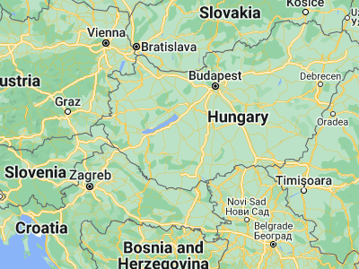 Map showing location of Iregszemcse (46.69286, 18.18581)