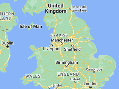 Map showing location of Irlam (53.44253, -2.42323)