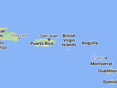 Map showing location of Isabel Segunda (18.14913, -65.44266)