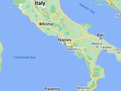 Map showing location of Ischia (40.73523, 13.94813)