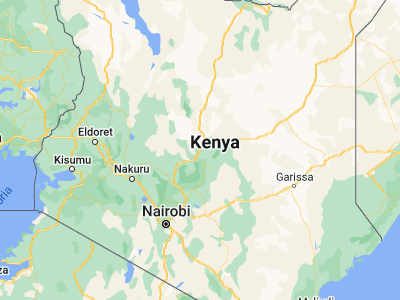 Map showing location of Isiolo (0.35462, 37.58218)