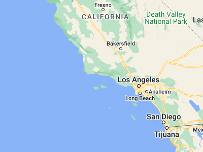 Map showing location of Isla Vista (34.41333, -119.86097)