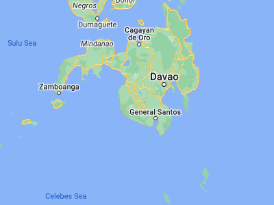 Map showing location of Isulan (6.62944, 124.605)
