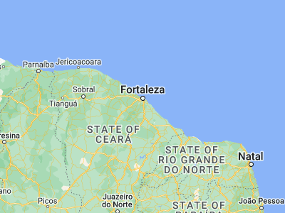 Map showing location of Itaitinga (-3.96944, -38.52806)