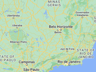Map showing location of Itapecerica (-20.4725, -45.12556)