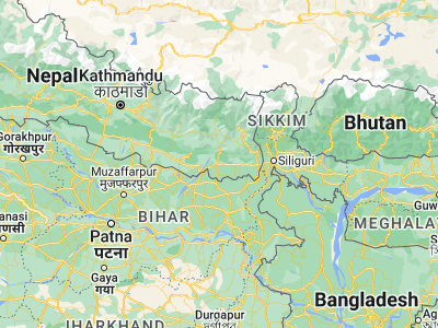 Map showing location of Ithari (26.66667, 87.28333)