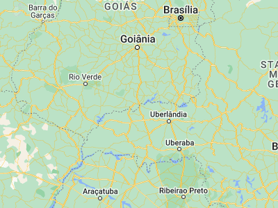 Map showing location of Itumbiara (-18.41917, -49.21528)